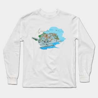 Manarola cool vibes Long Sleeve T-Shirt